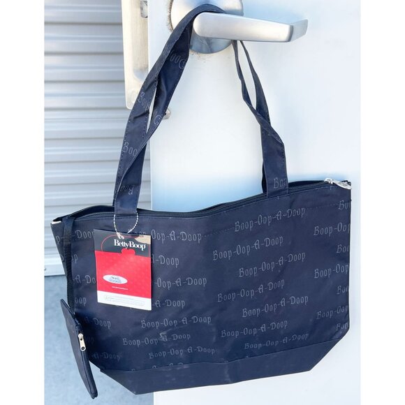 Betty Boop Large Tote & Coin Purse Diaper Bag Zippered Shopper NEW - Picture 3 of 3